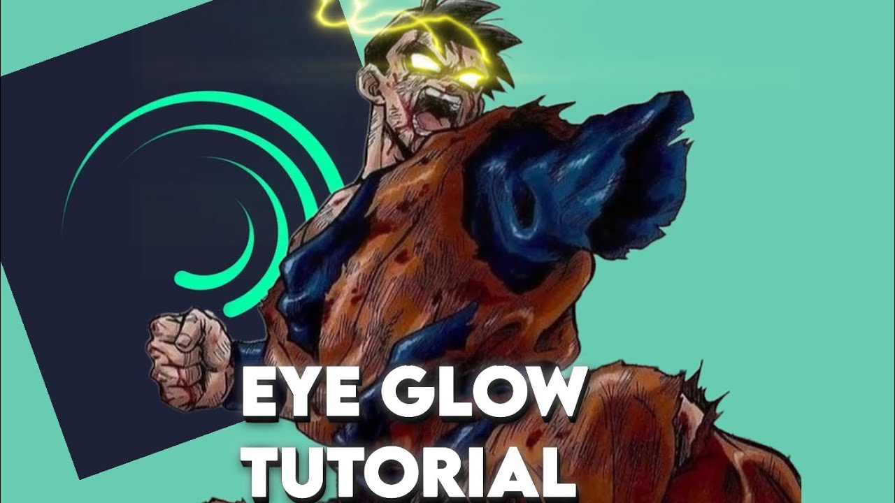 EYE GLOW MANGA TUTORIAL FOR EDITS ALIGHT MOTION