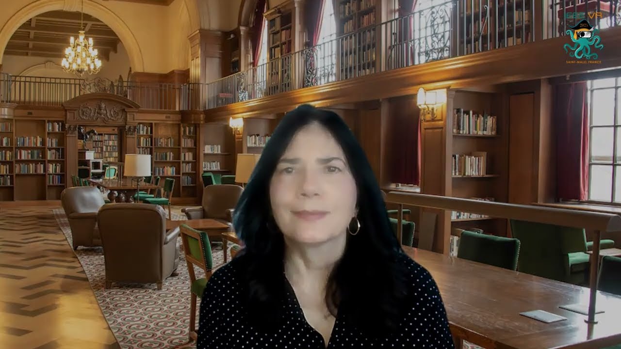 IEEE VR 2025 Meet the keynote: Mavi Sanchez-Vives