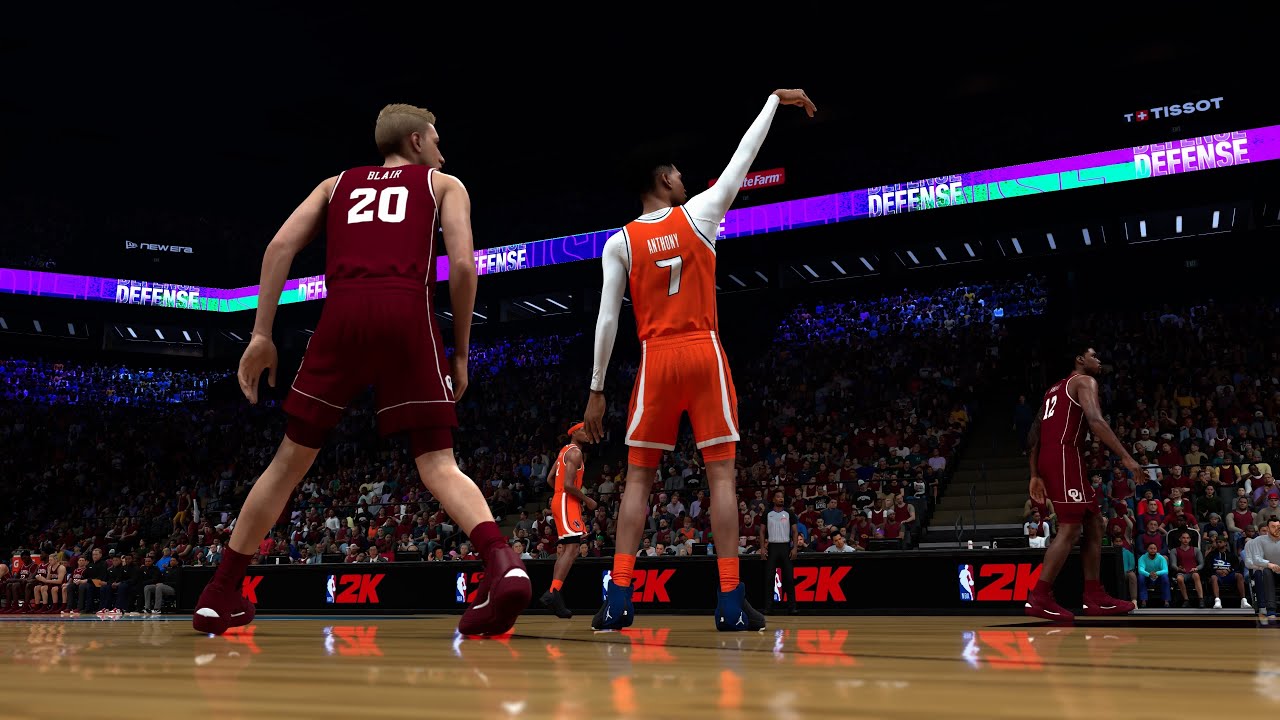 College Hoops 2K26 — Сиракьюс против Оклахомы