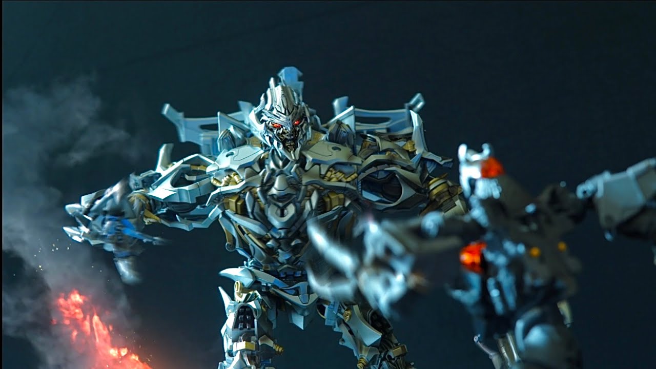 TF Stop Motion Megatron VS Scourge
