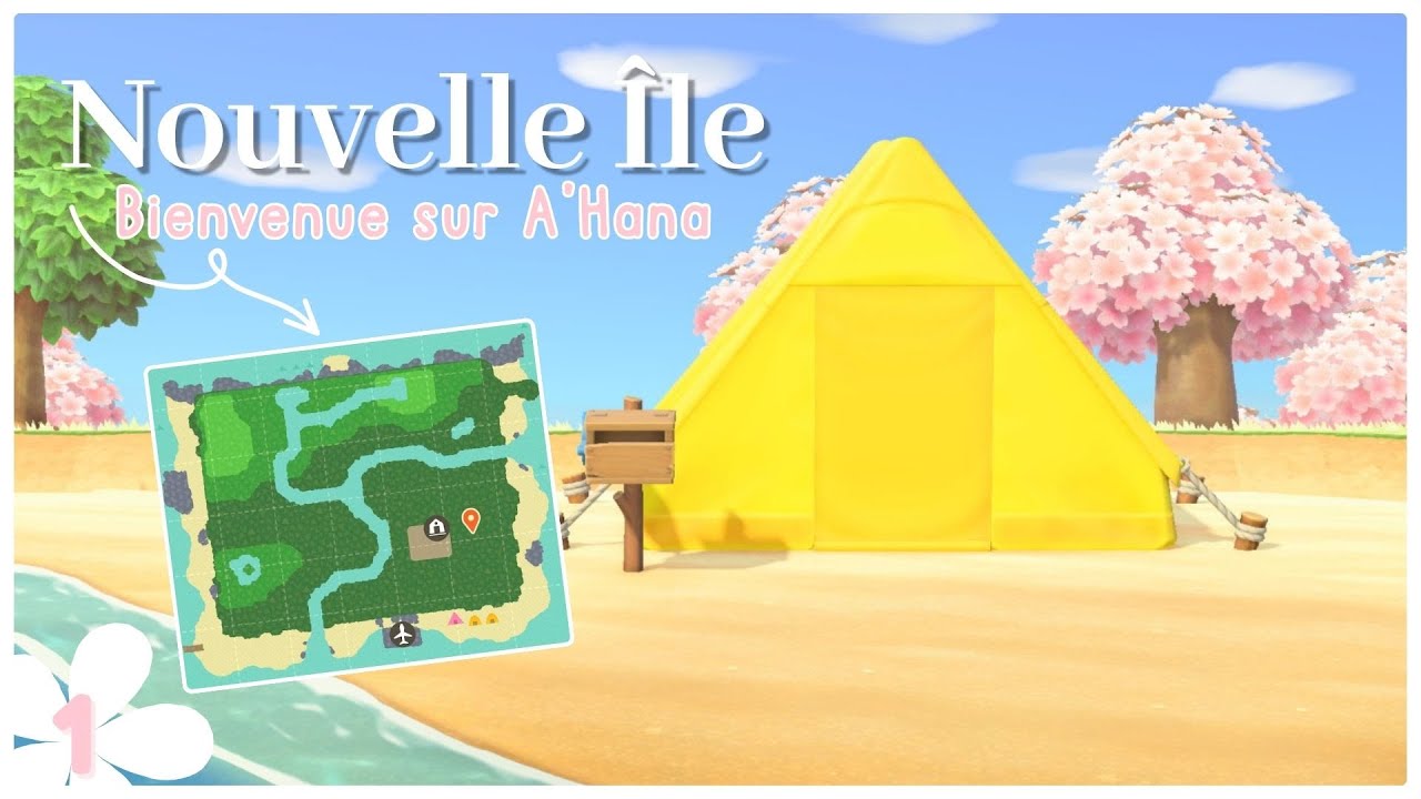 Je débute une nouvelle île Animal Crossing avec vous ! 🍃 | #1 Animal Crossing New Horizons