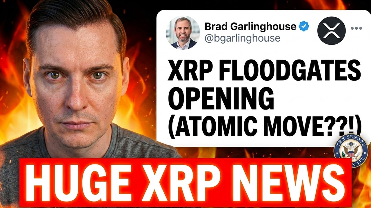 Шлюзы XRP только что открылись!!!! (Атомный ход с XRP?!!)