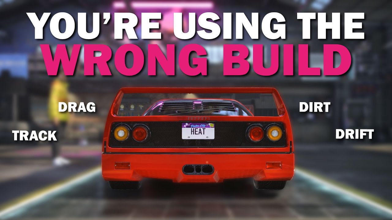 You're Using the WRONG BUILD | Need for Speed Heat 1987 Ferrari F40 BUILD GUIDE