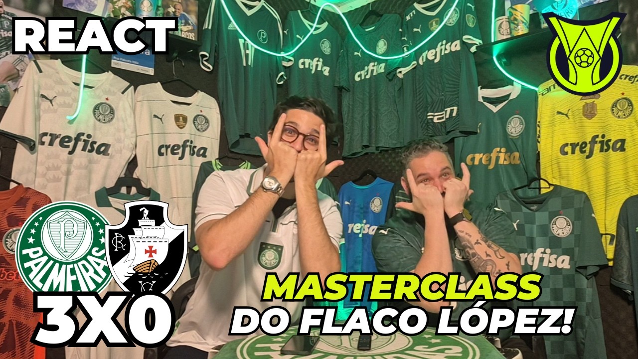 PALMEIRAS REACT 3-0 VASCO | A FOOTBALL TOUR! NOW IT'S UP TO YOU, CRUZEIRO! BRAZILIAN CHAMPIONSHIP...