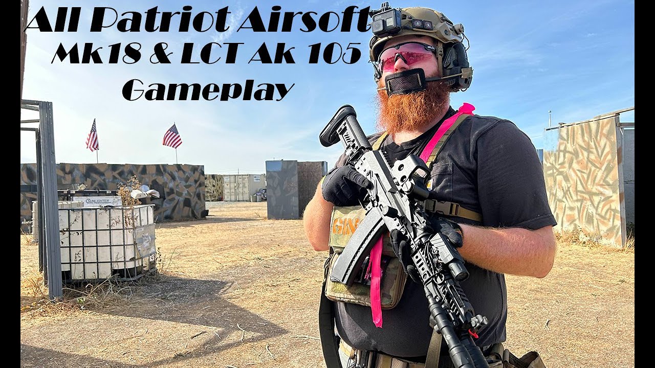 P* Mk18 & LCT Ak105 Gameplay | All Patriot Airsoft 10-26-2024