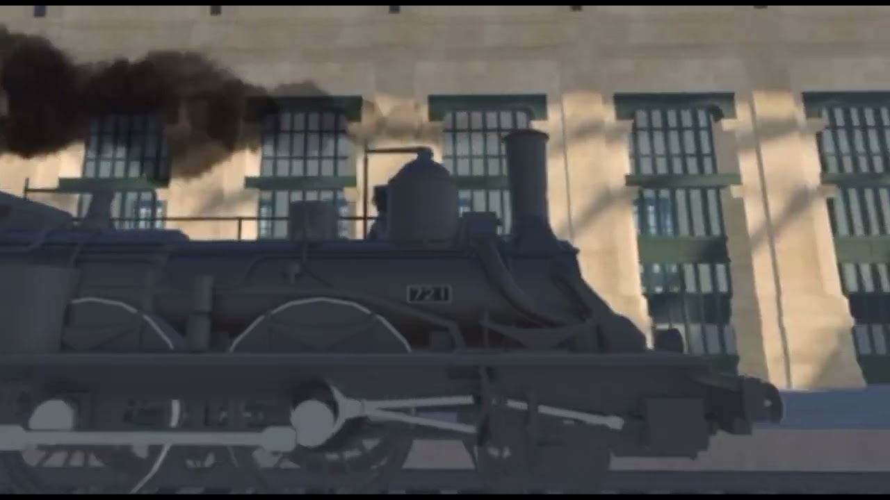 Hugo's Amazing Invention Train Crash