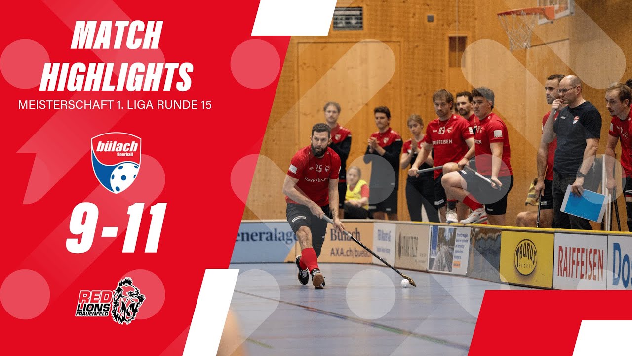 Bülach Floorball vs Red Lions Frauenfeld | Highlights Meisterschaft 25/26 Runde 15
