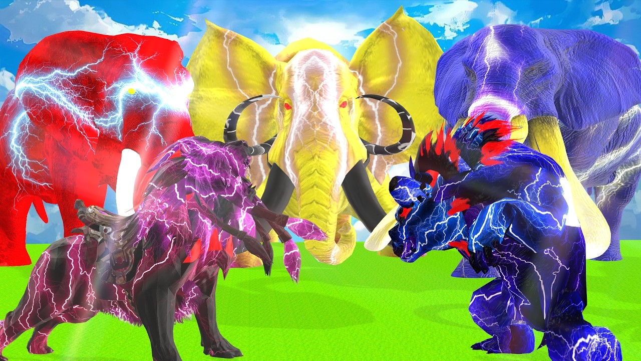 Incredible Animals Race vs Dinosaurs vs Prehistoric Mammals Speed Race Run: Who Will Win?ARBS #2026