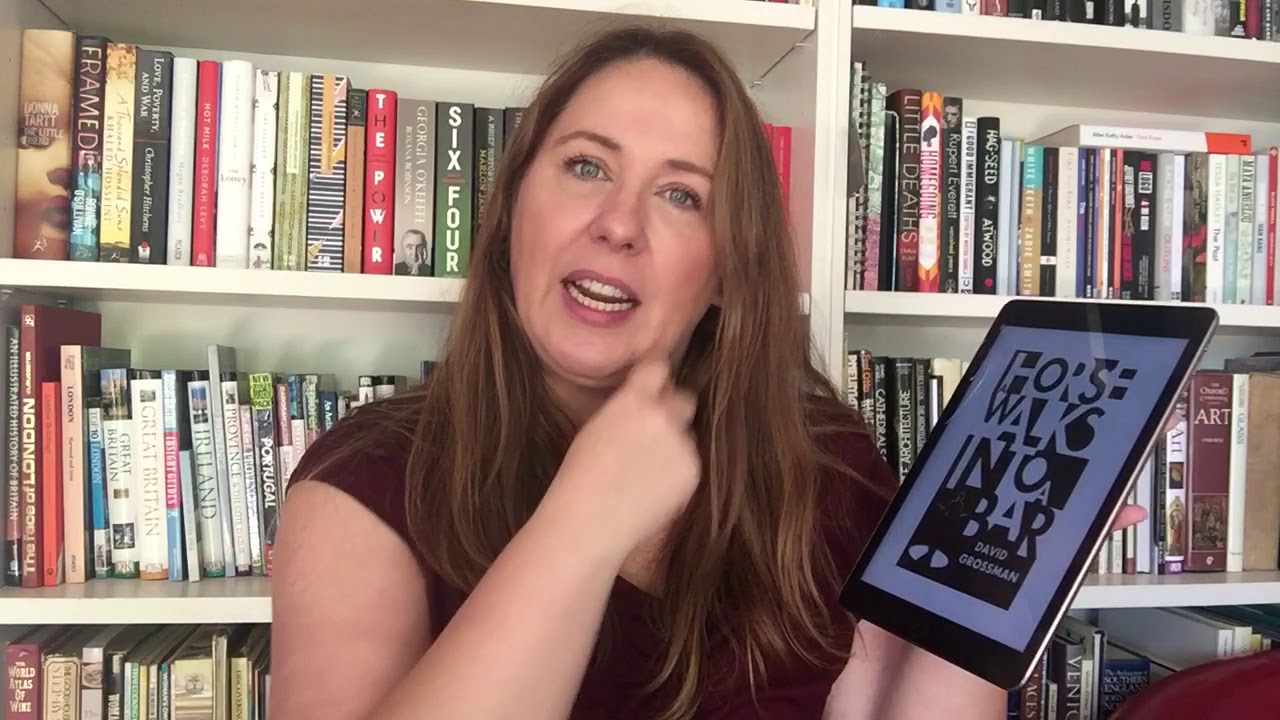 Victoria's Book Review: A Horse Walks Into A Bar by David Grossman