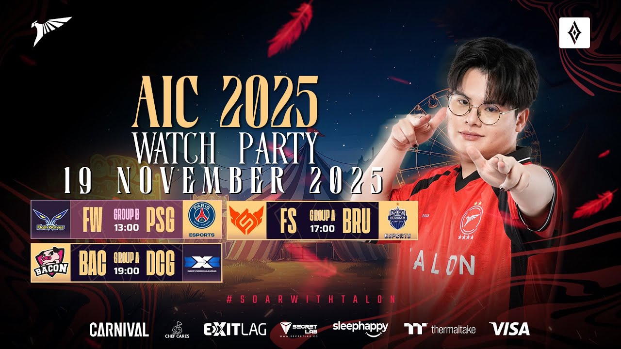 🔴[AIC 2025] Watch Party Day 3 BAC vs DCG