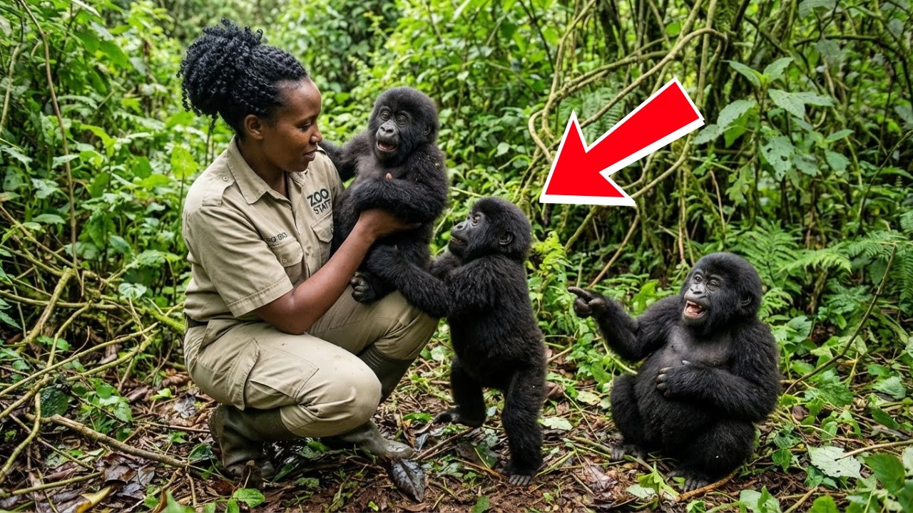 Orphaned Gorilla Babies Had No One — Until an Unexpected Mom Changed Everything | animal stories