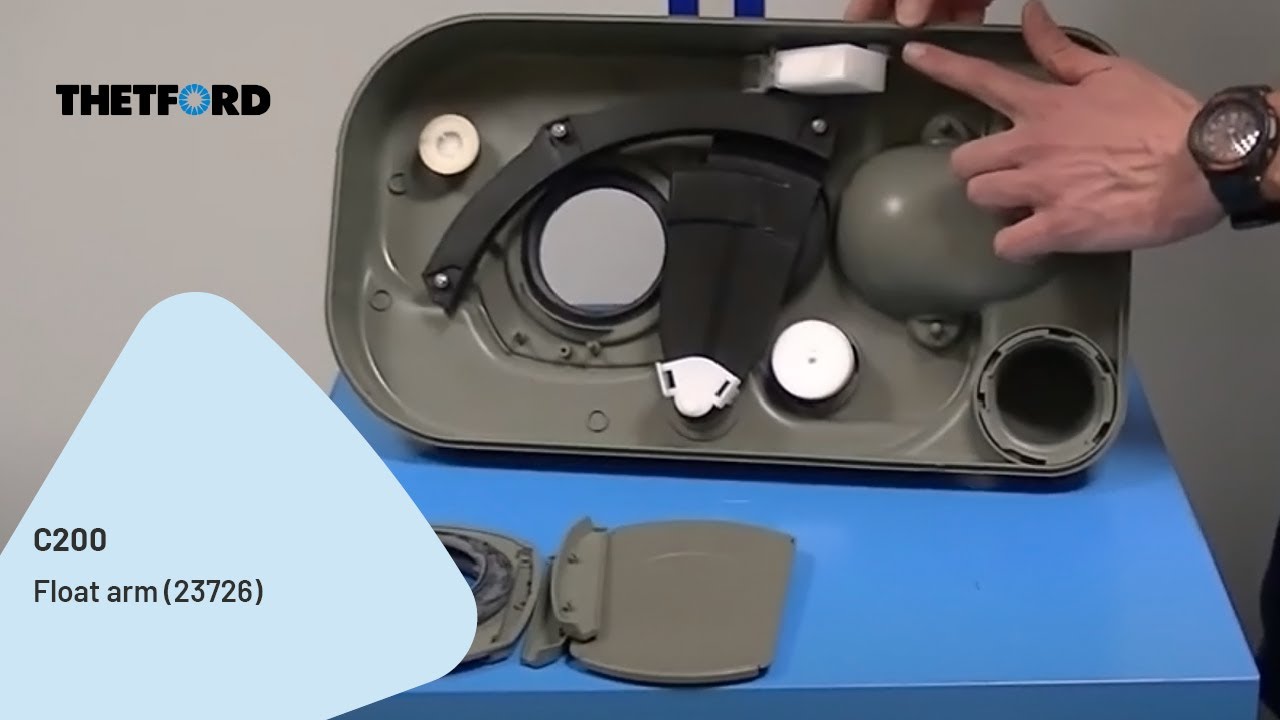 C200 | Float arm (23726) replacement | Cassette toilet | THETFORD repair instructions