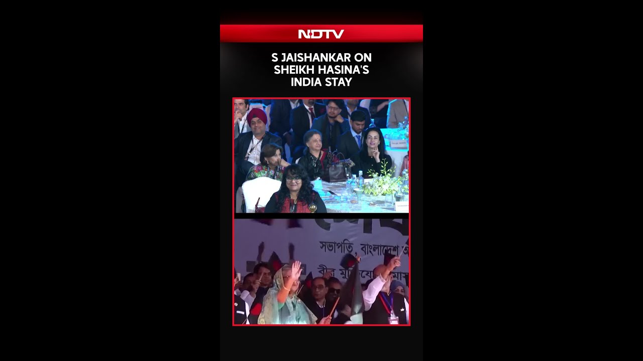 S Jaishankar On Sheikh Hasina's India Stay: 