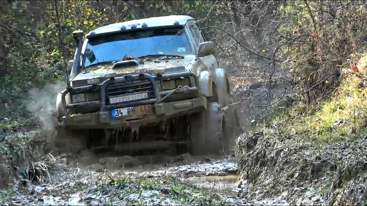 Toyota Land Cruiser HDJ 80 - 40'' - TOSUN - OFF ROAD Monster mudding