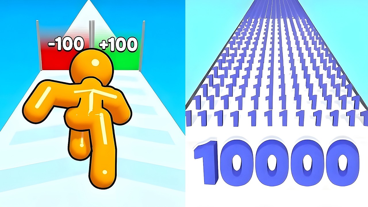 Tall Man Run vs Number Master 🔥 EPIC 2026 Gameplay &ndash; All Levels UNLOCKED!