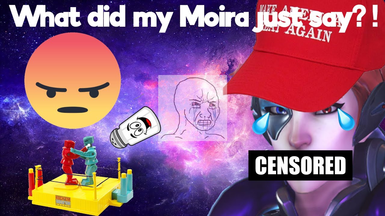 Overwatch 2 Racist Toxic Moira Rages!