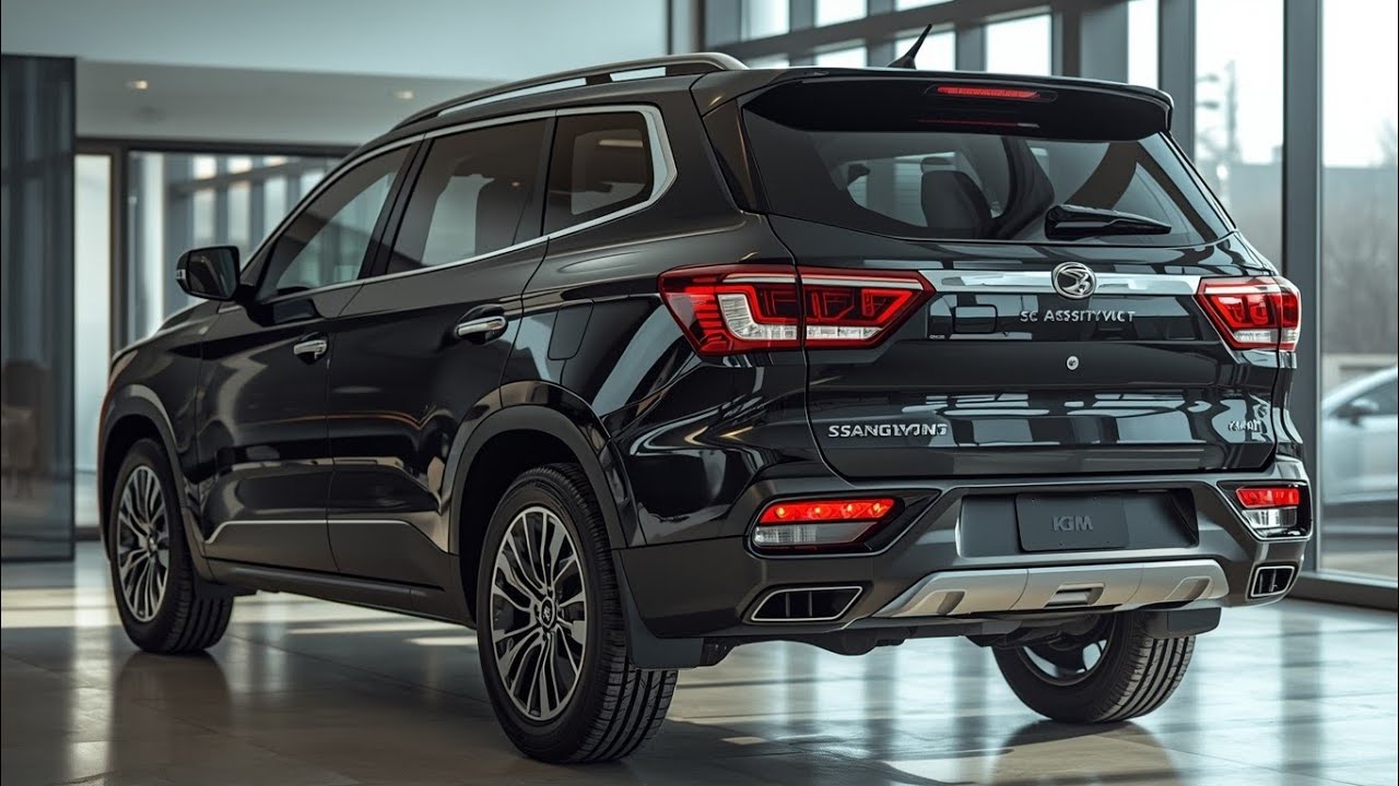 2026 SsangYong KGM KR10 Black | Ultra Realistic Showroom View | Luxury SUV 4K Daylight Display