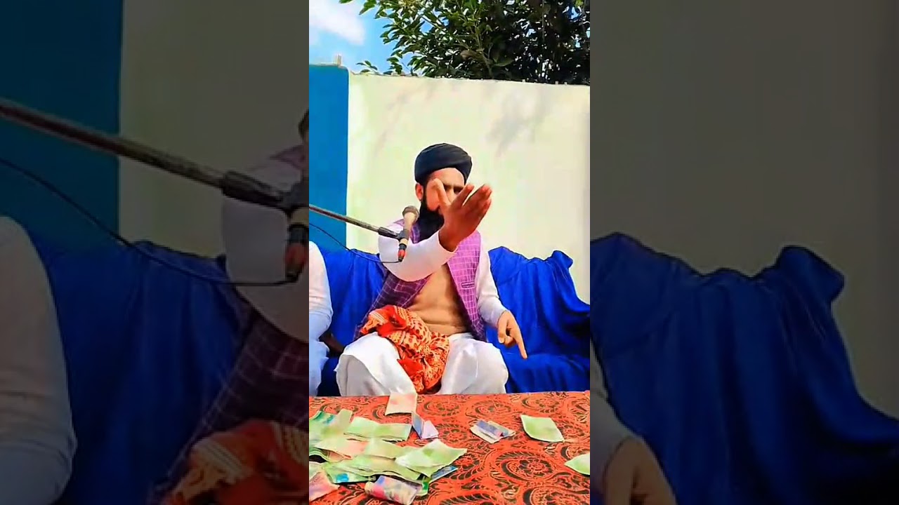 اصلاح معاشرہ کانفرنس ضلع جھنگ میں علامہ پیرمحمدآصف ترابی خطاب کرتے ہوئے 