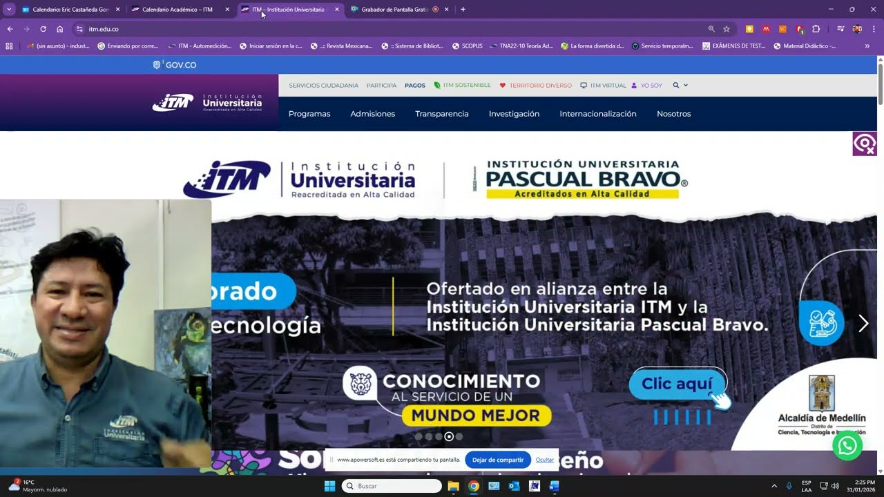 Bienvenida y cómo estudiar 20261 IFP