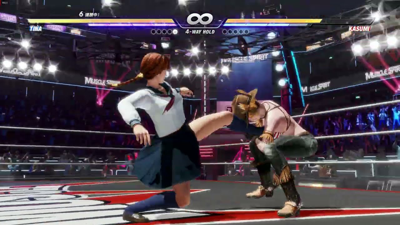 DOA6 kausmi セーラー服 with bass tina bayman