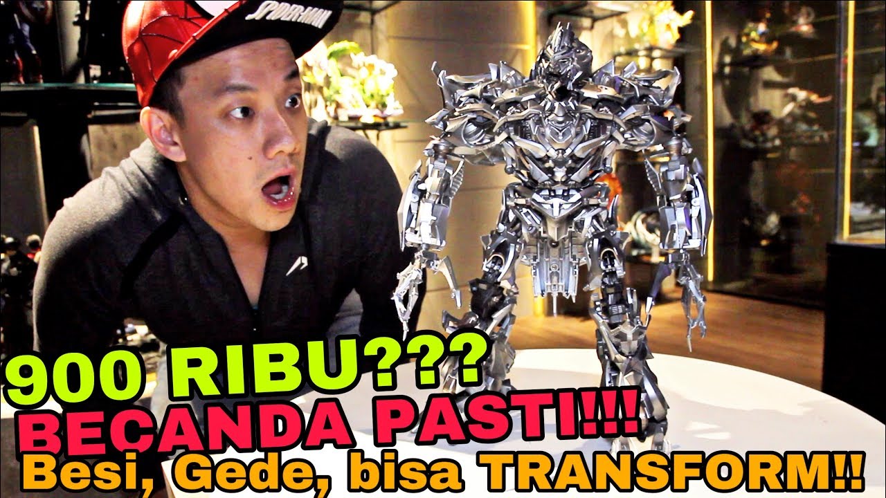 RACUN DIBAWAH 1 JUTA!! UNBOXING TRANSFORMER DECEPTICON MEGATRON JET by BMB!! AMAZING!!