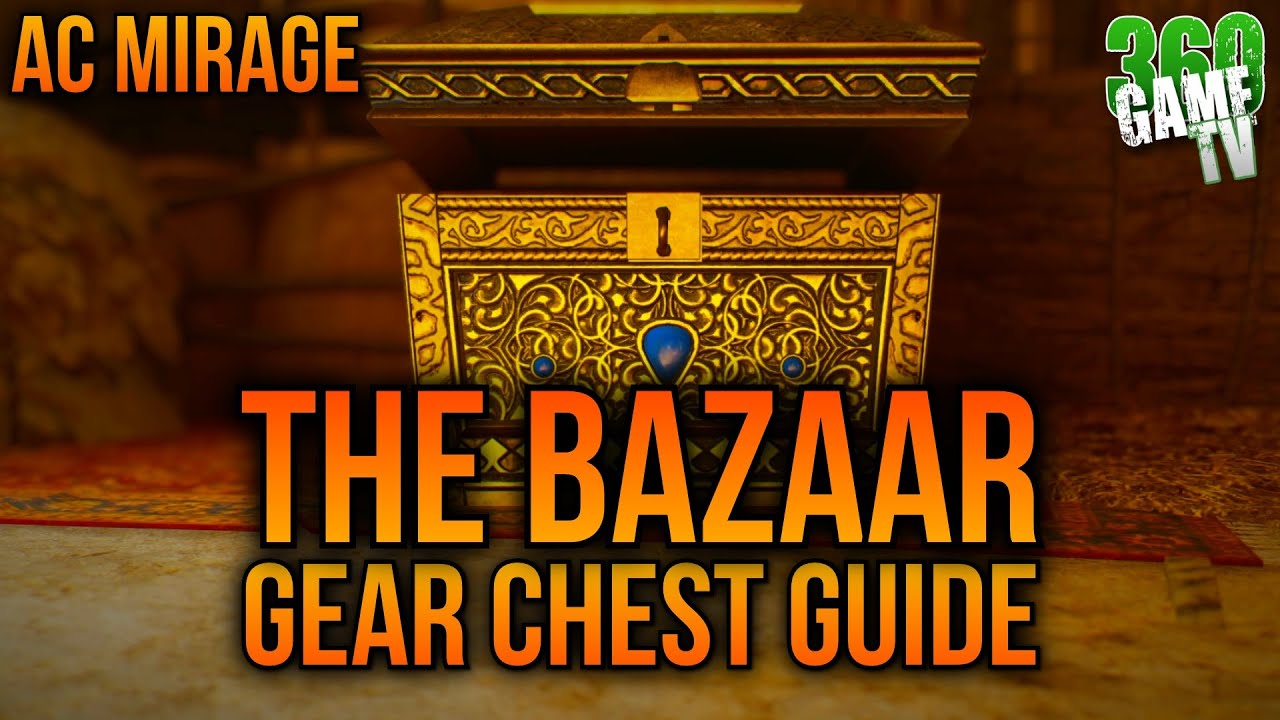 Assassin's Creed Mirage The Bazaar Gear Gear Chest Guide / Tutorial / Solution (Two possible ways)