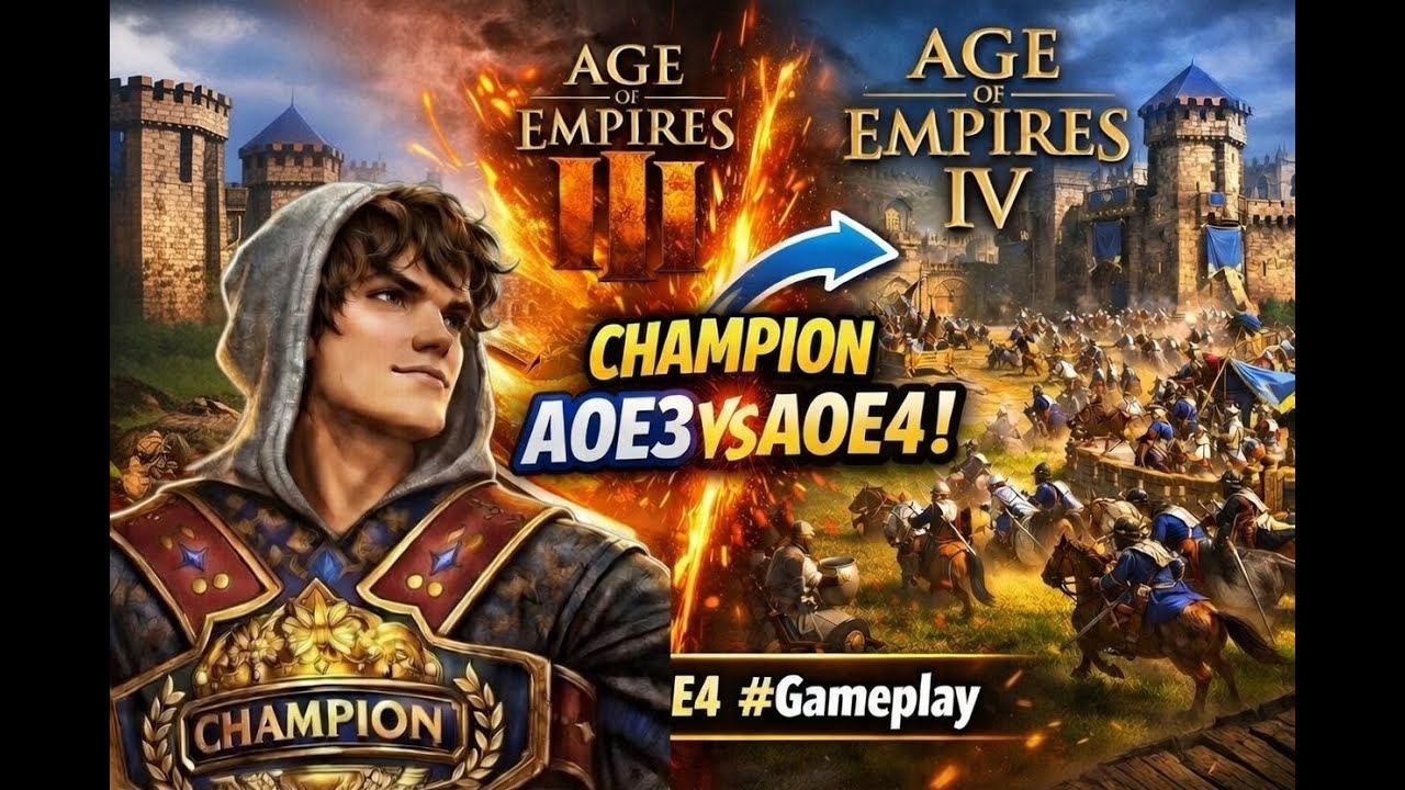 Champion AOE3 joue à AOE4 — Gameplay + Réactions