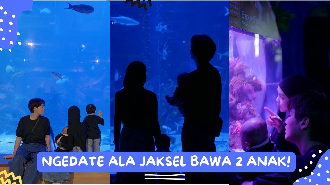 NGAJAKIN JUNHO DAN EUNHO LIAT IKAN DI JAKARTA AQUARIUM!