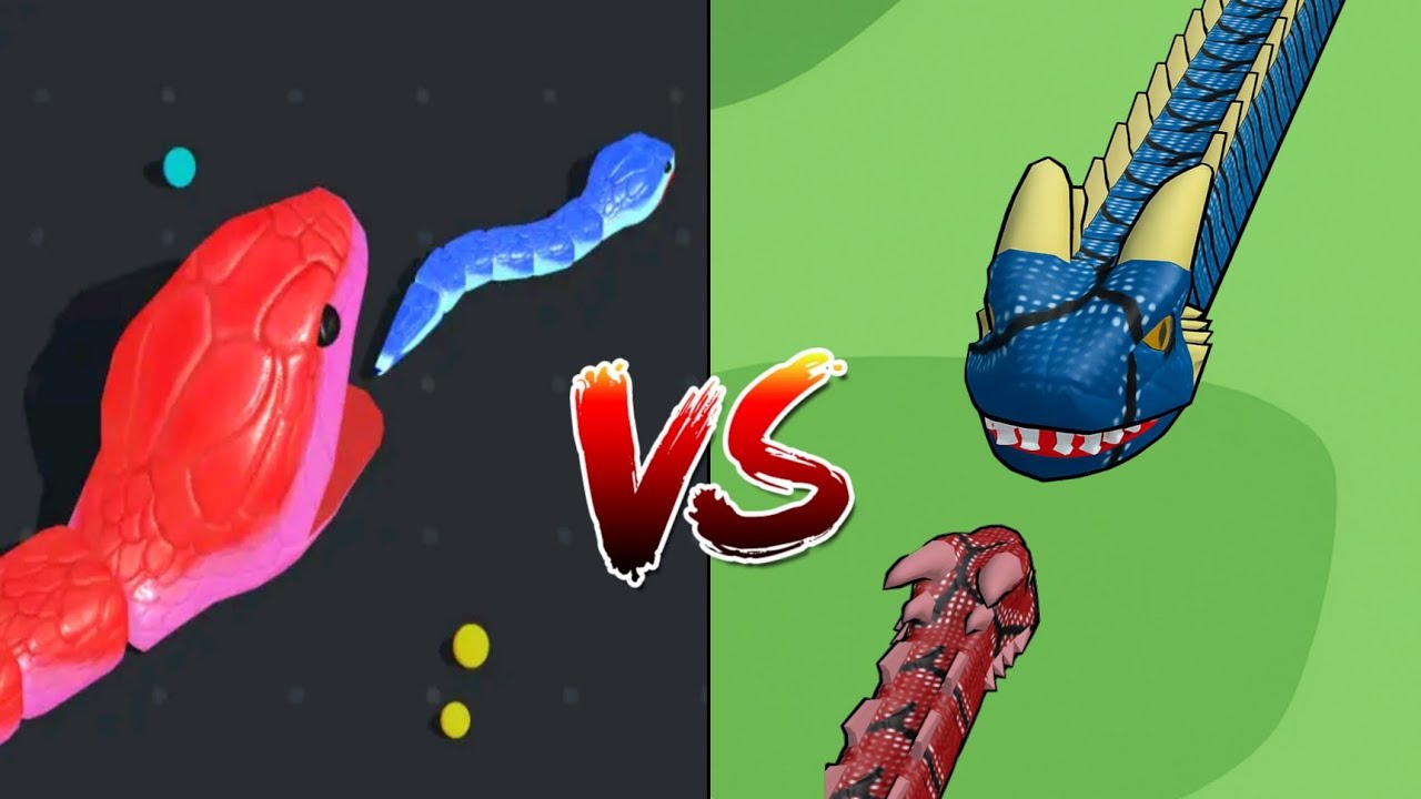 Snake Clash.io VS Snake Hero - Epic Best Comparison! Which is the Best? #gamingvideos 