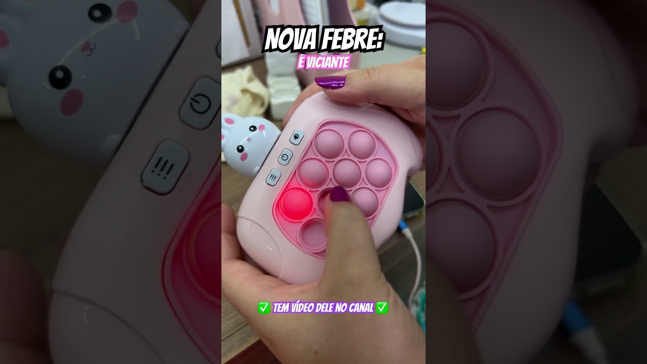 Pop It eletr&ocirc;nico VICIANTE 😨