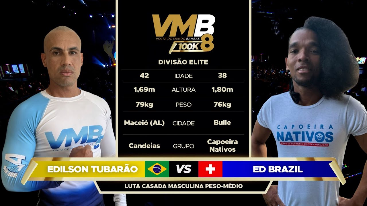 Edilson Tubarão Vence Ed Brazil no VMB8 100k | Jogo incrível!
