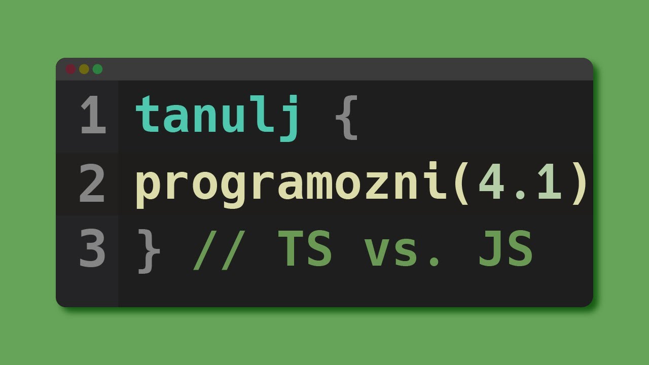 Webfejlesztés alapok abszolút kezdőknek | Typescript | Részletek