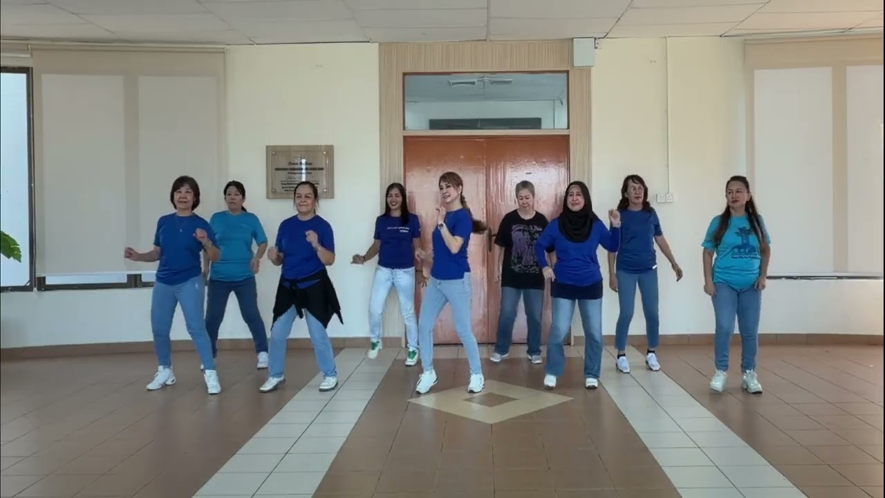 Ziggy Line Dance demo by Janet's LD Group