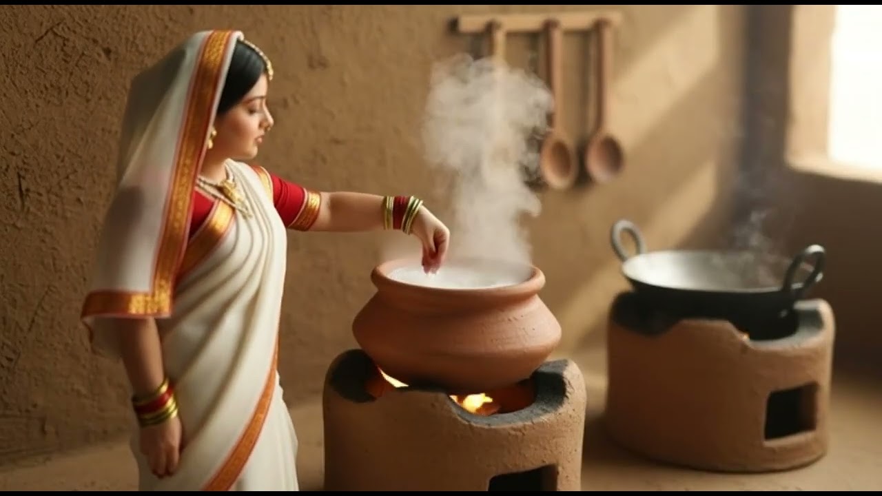 Miniature Doll Jalebi Serving ASMR | Tiny Indian Village Sweet Morning