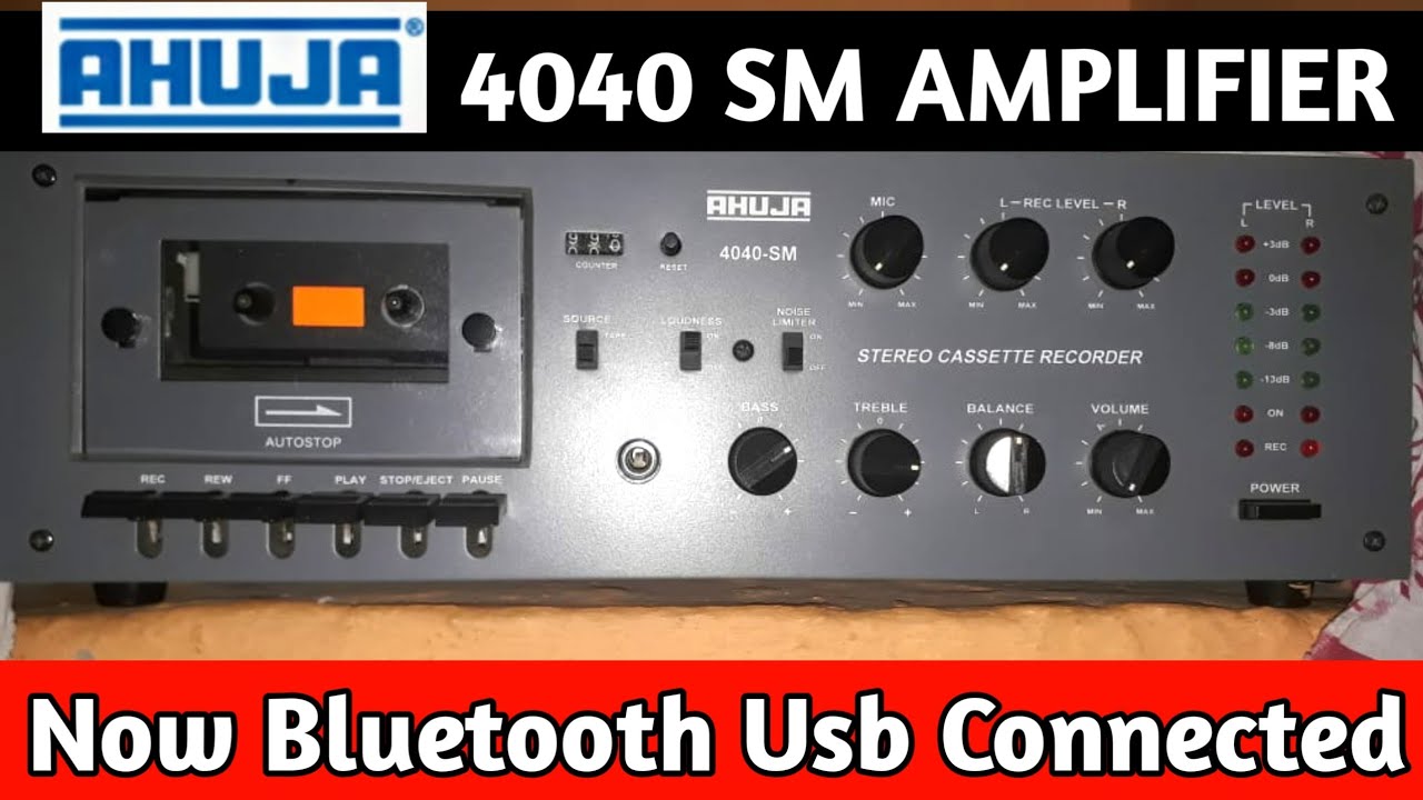 Ahuja 4040 SM Stereo Amplifier | Ahuja Stereo Amplifier | Ahuja Amplifier | Ahuja 4040 sm Amplifier