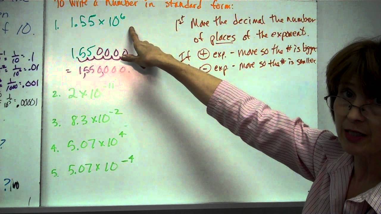 Scientific Notation Introduction
