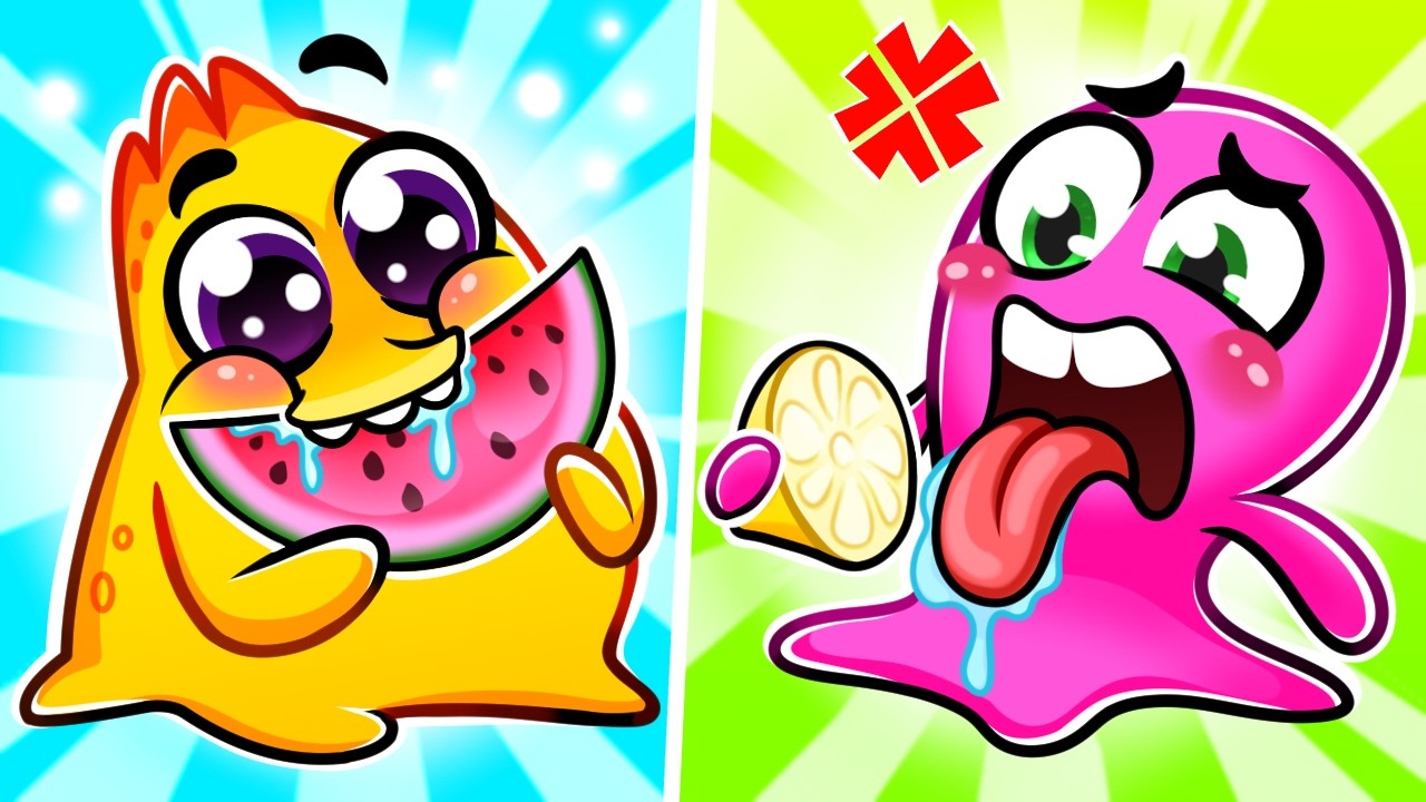Yummy & Healthy Food for Kids 🍎🥦 | Good Habits Song | Kids Songs & Nursery Rhymes