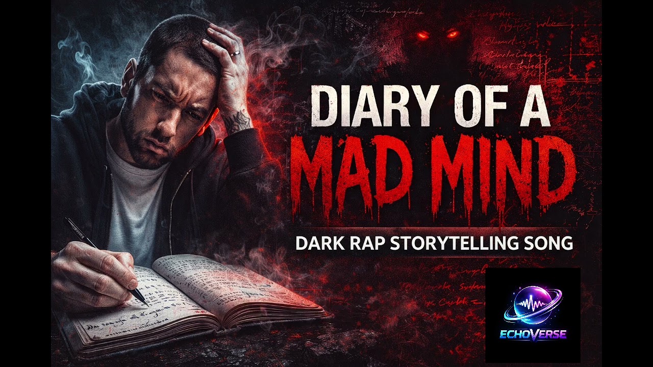 Diary of a Mad Mind | Dark Rap Storytelling Song | Hip-Hop Music