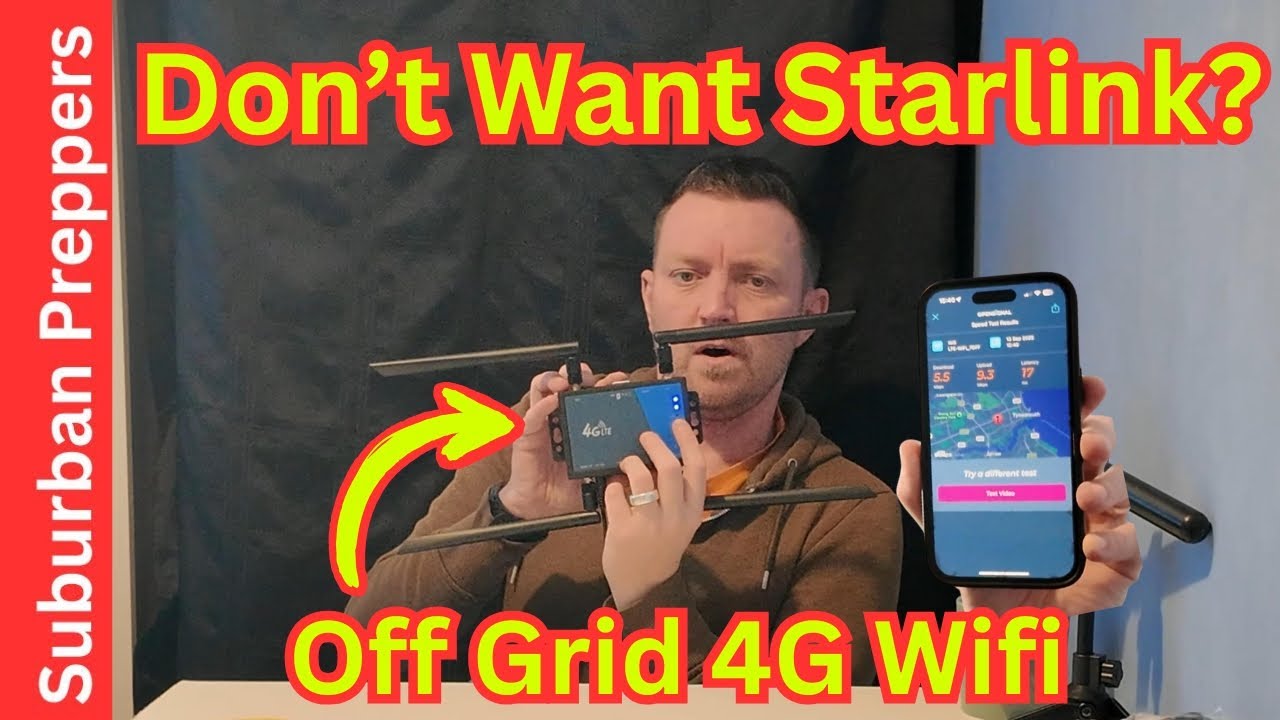 Need Wifi Off-grid? No Starlink? Try This!