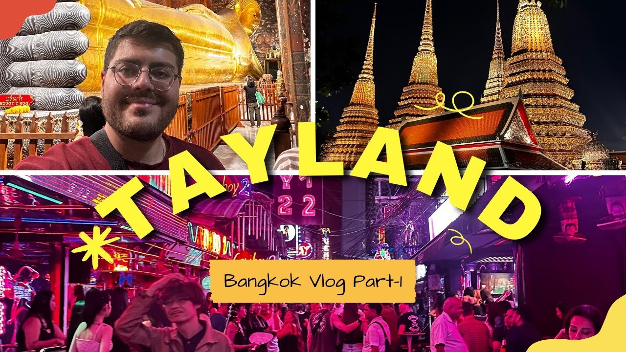 Bangkok PART 1 | Havalimanı Ulaşım, Yatan Buda, Khaosan, Gece Hayatı & Sokak Lezzetleri