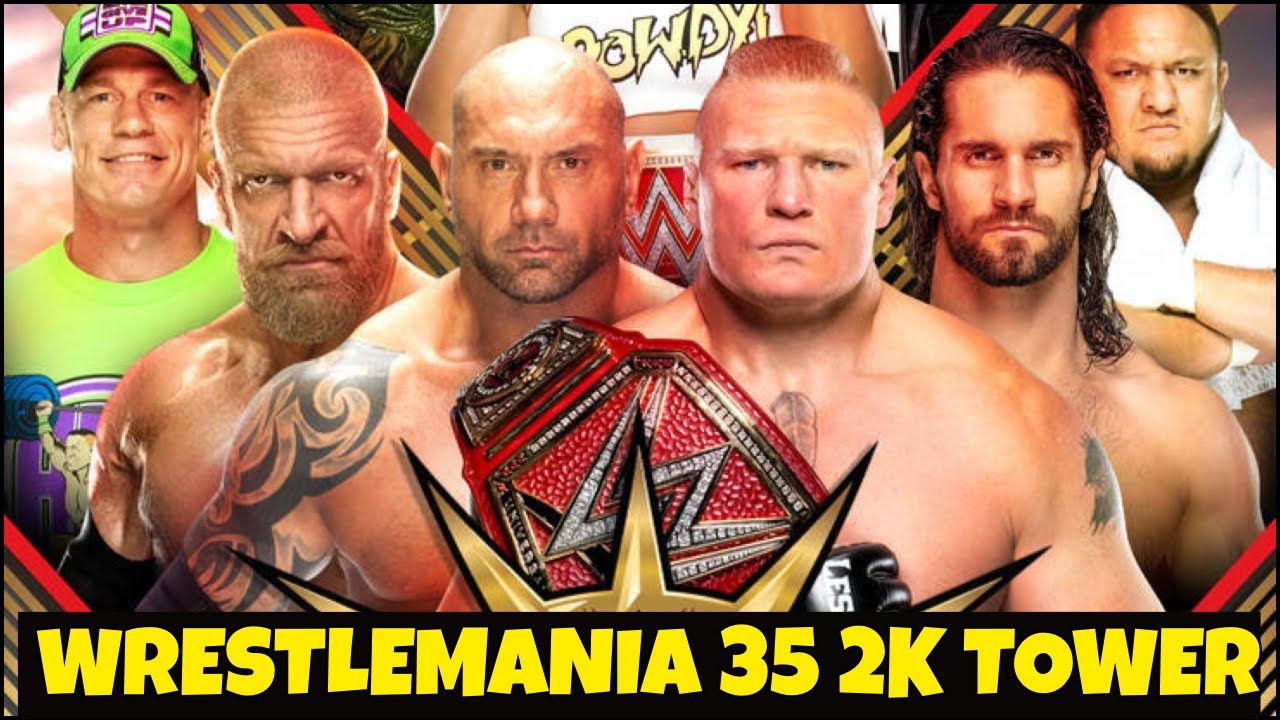 WWE 2K20 WRESTLEMANIA 35 TOWER ! WWE 2K20 WRESTLEMANIA 35 TOWER ! EPISODE 5