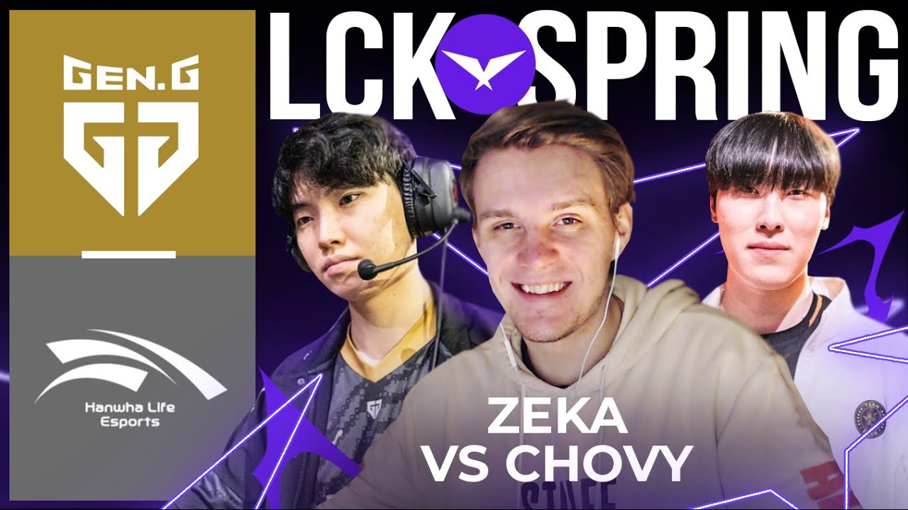 ZEKA VS CHOVY | GENG VS HLE | LCK SPRING 2023