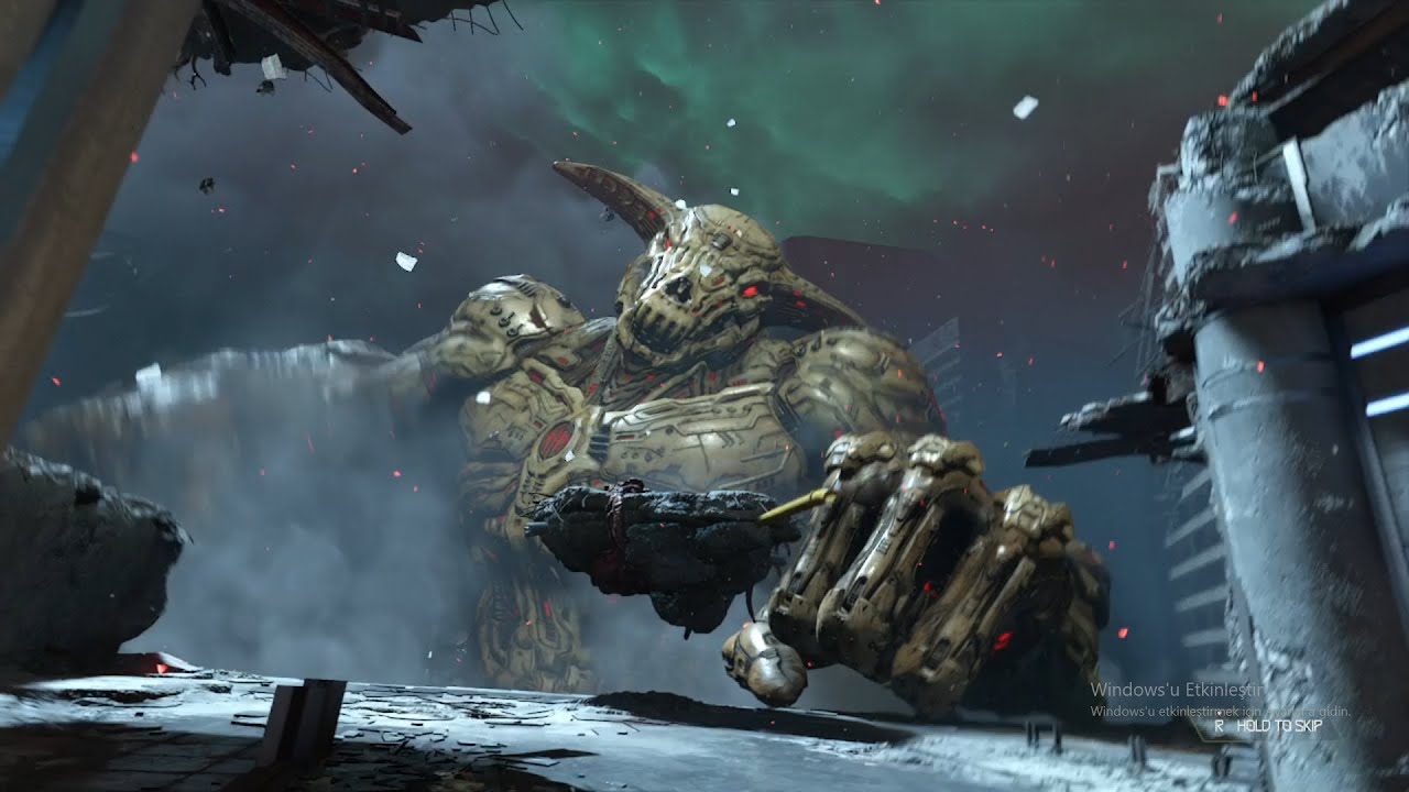 İKİ TİTANIN ÇARPIŞMA VAKTİ (doom eternal final)