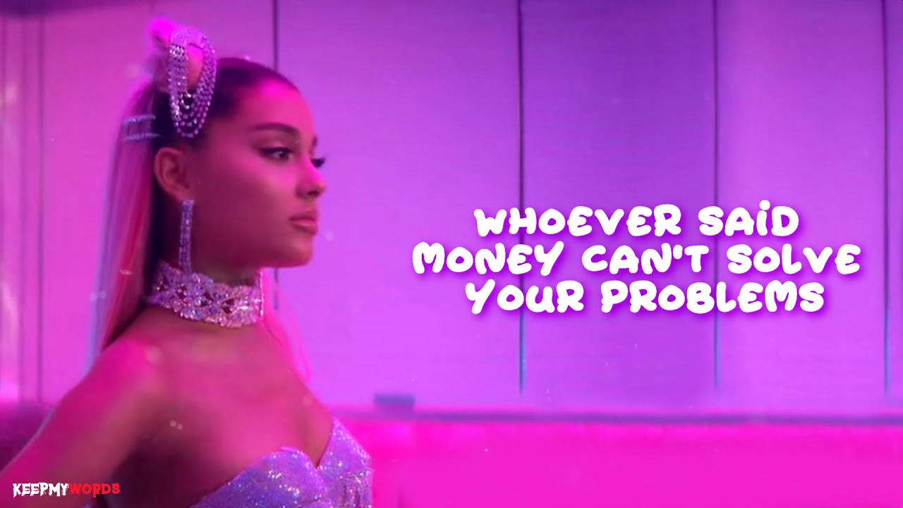 Ariana Grande - 7 Rings ( Lyrics Video )
