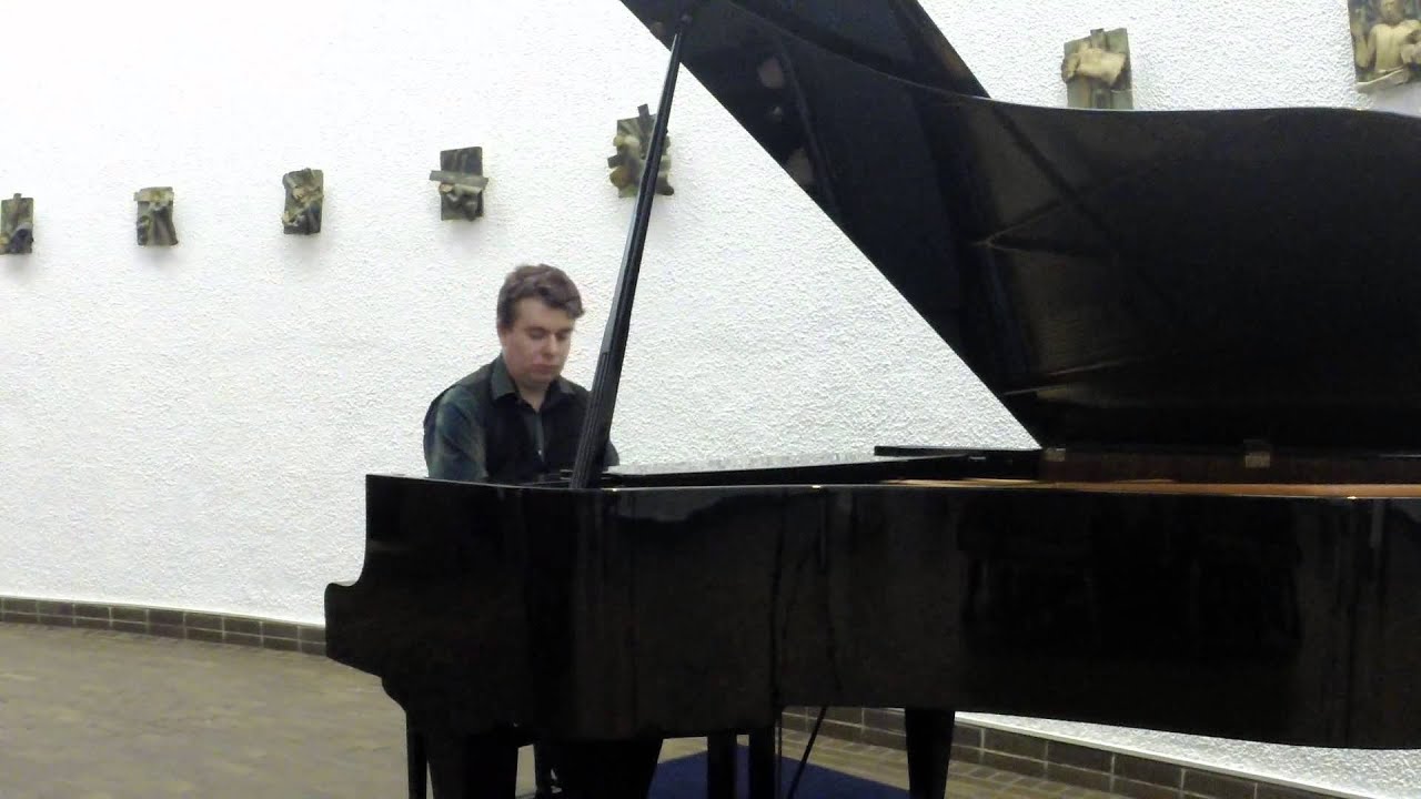 Andrew Wright performs an original composition