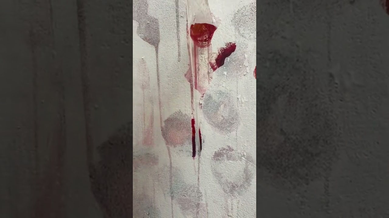 Peeling off Liquid Latex - Performance Art