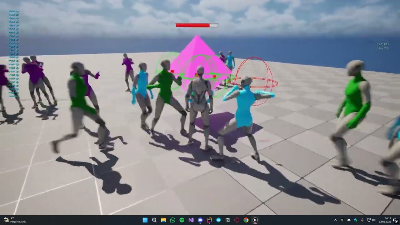 UE5 Optimization: Animation Sharing & Object Pooling