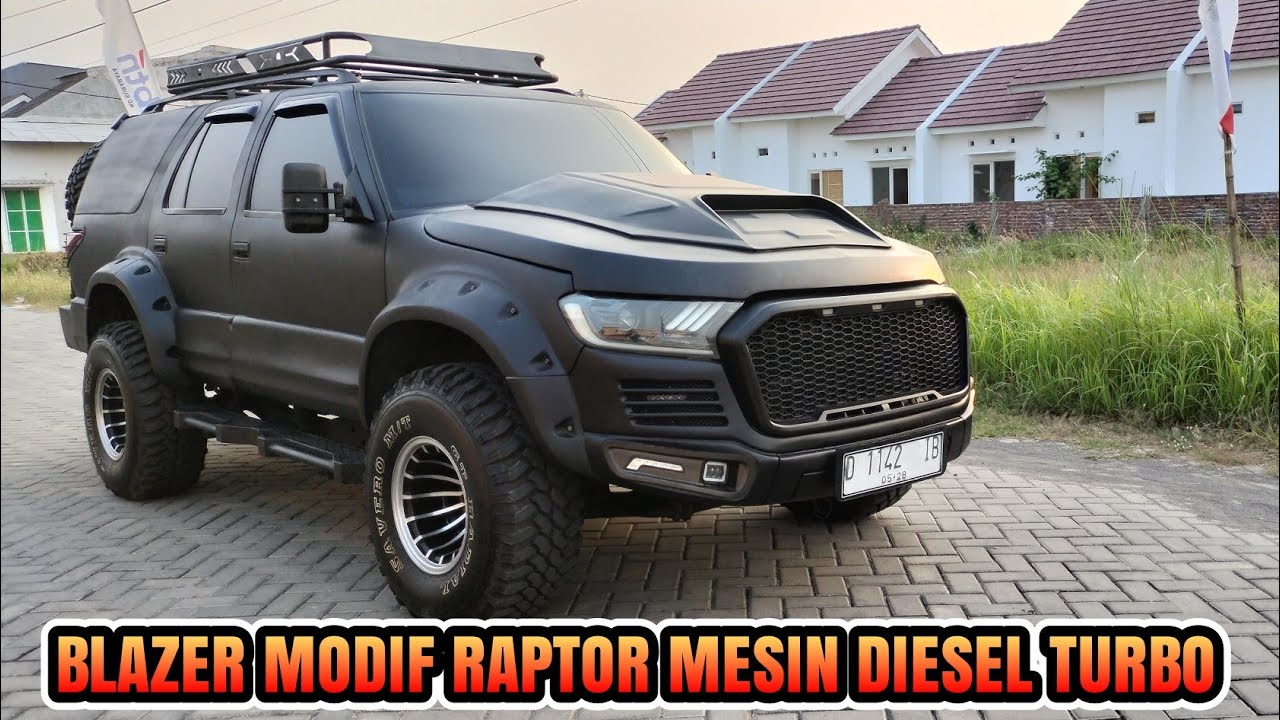 ( TERJUAL ) OPEL BLAZER DIESEL TURBO MODIF RAPTOR ISTIMEWA , WA : 081287262373 #offroad #opelblazer