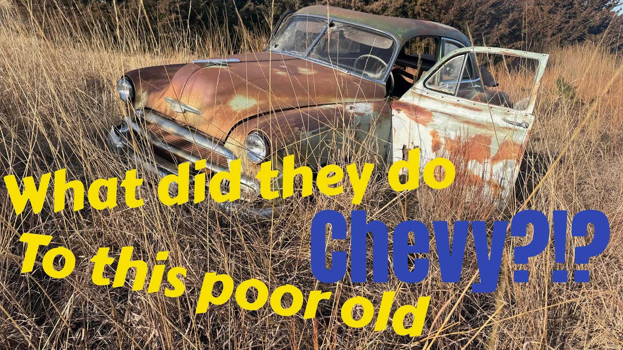 New Inventory! 1951 Chevy Deluxe WatchAmaCallit!!  What were they trying to make this thing do?!?!?