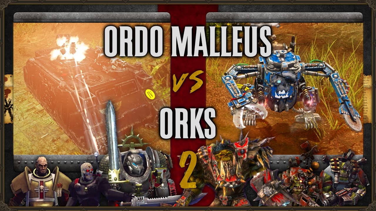 Warhammer 40,000: Dawn of War 2 - Faction Wars 2023 | Ordo Malleus vs Orks